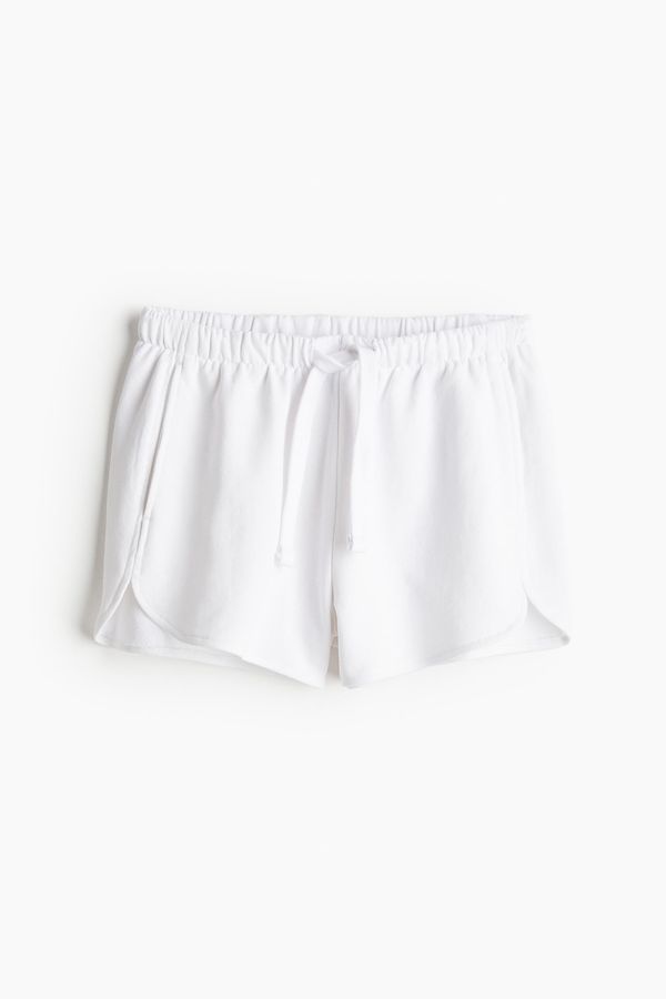 Pantalón corto en sudadera