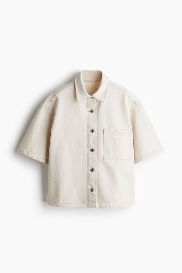 Camisa denim oversize