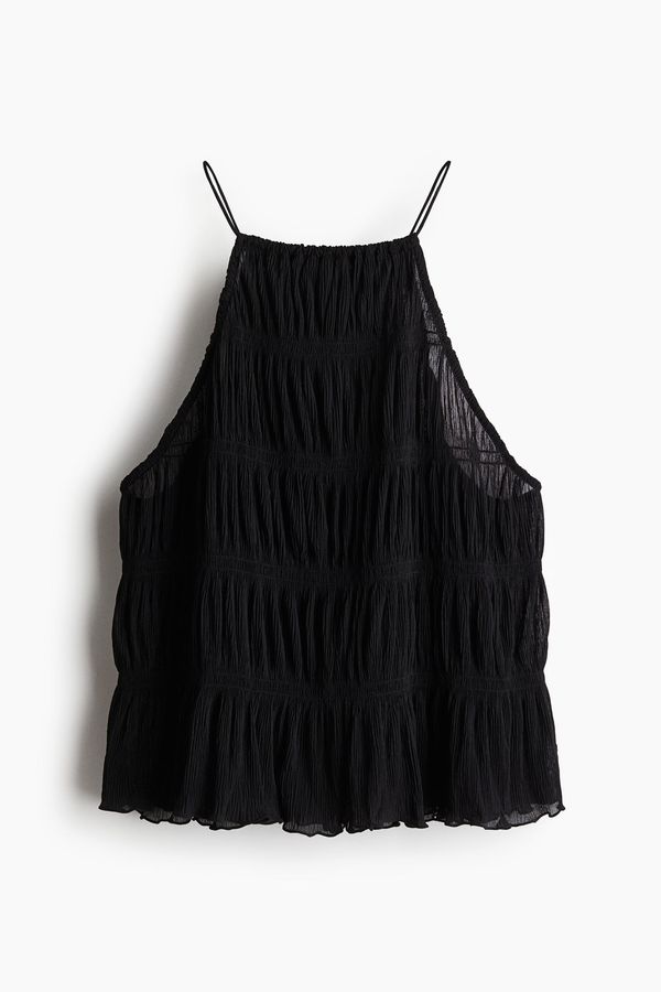 Smocked strappy top