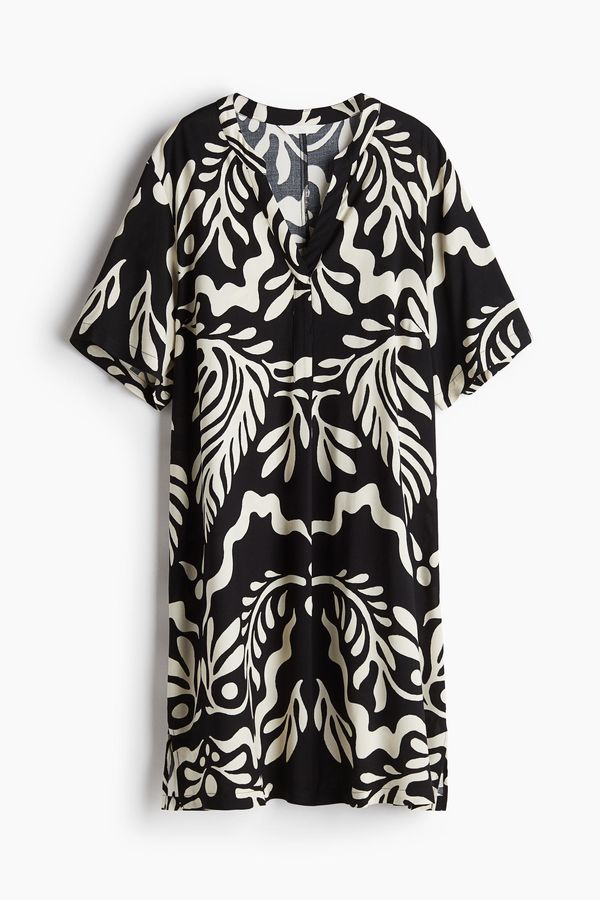 Vestido túnica de viscosa