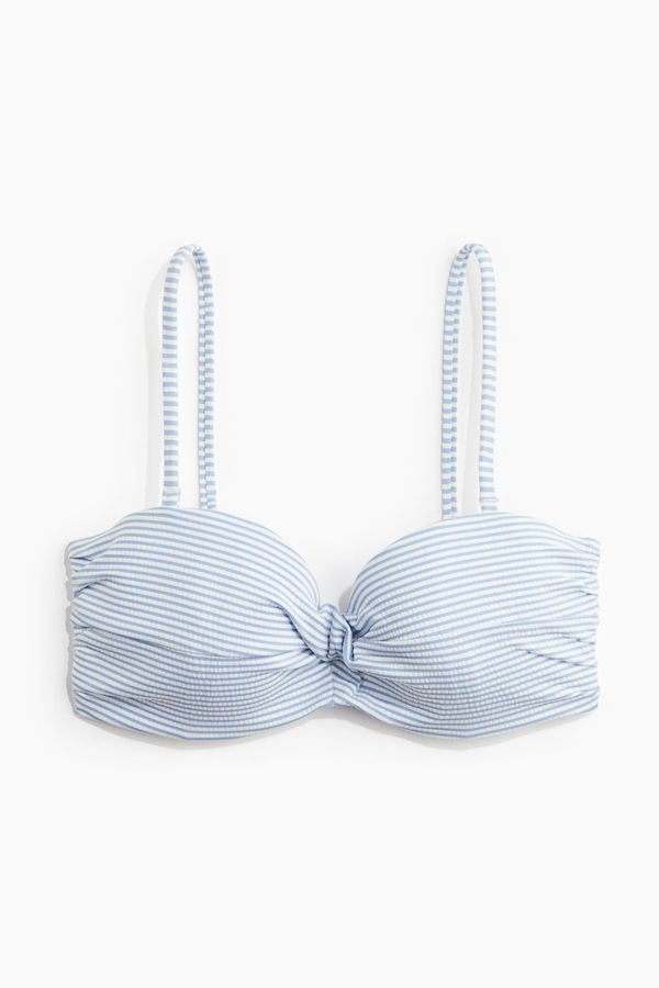 Top de bikini balconette con copas acolchadas