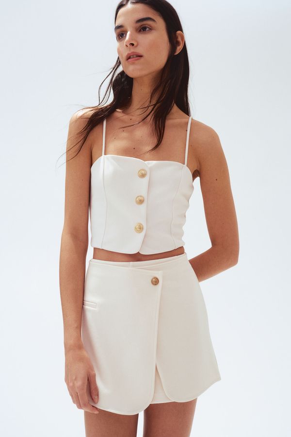 Falda pantalón interlock