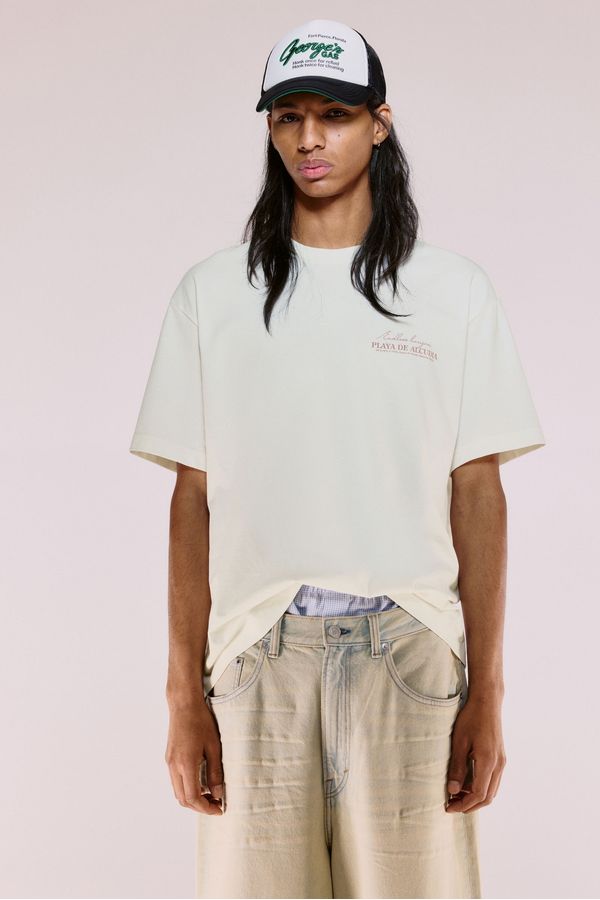 Camiseta con motivo estampado Loose Fit