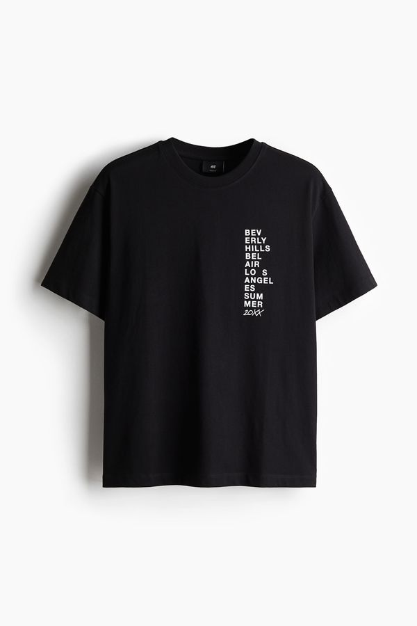 Camiseta con motivo estampado Loose Fit