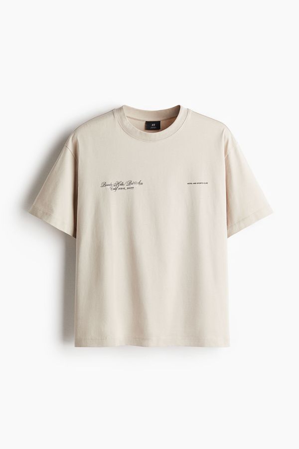 Camiseta con motivo estampado Loose Fit