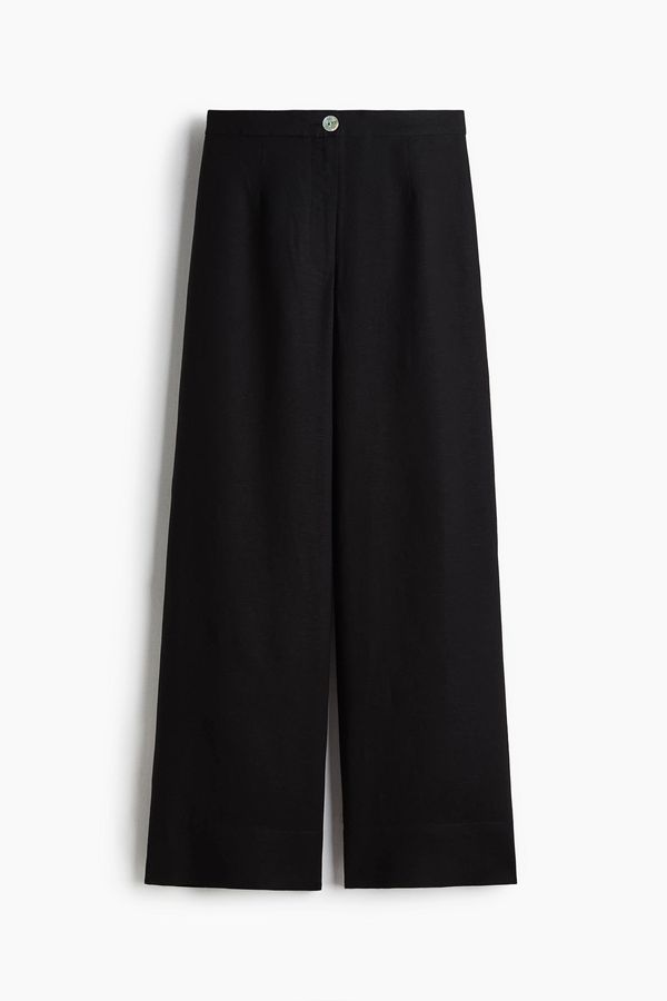 Pantalón en mezcla de lino