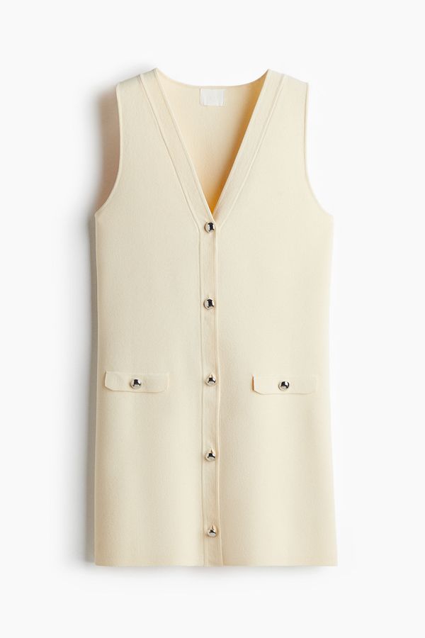 Vestido con escote en V