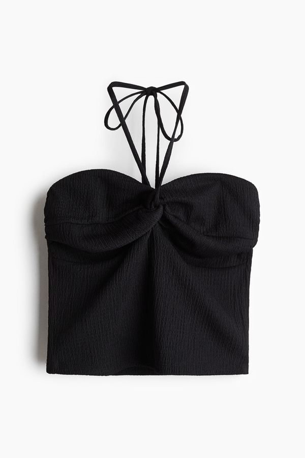 Top halter corto