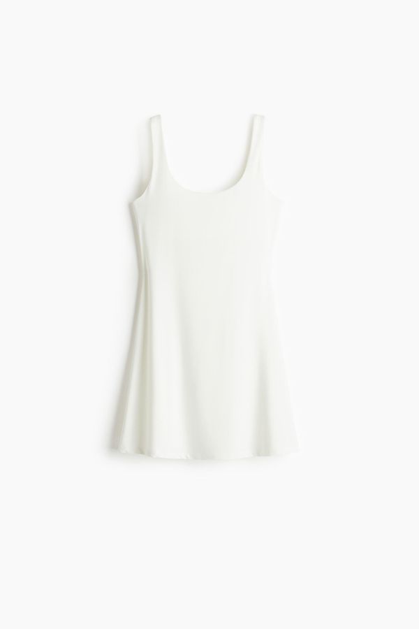 MAMA Vestido de microfibra con tirantes