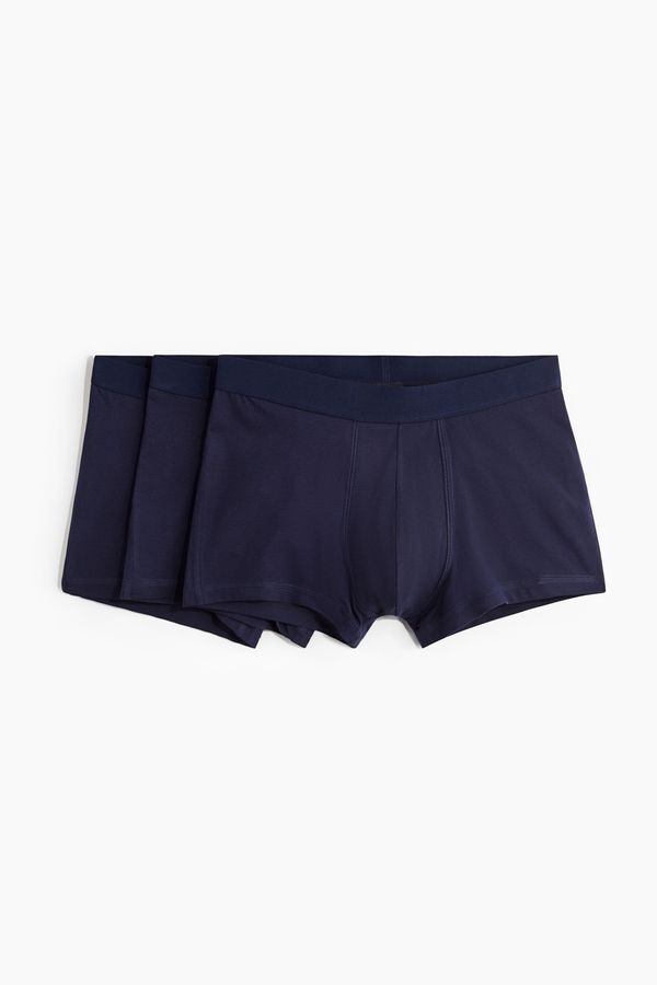 Pack de 3 calzoncillos trunk cortos con Lycra®