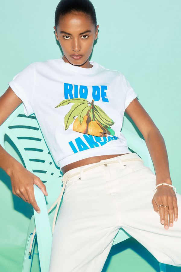 Camiseta con estampado