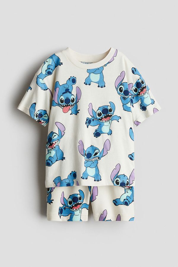 Conjunto de 2 piezas con motivo estampado