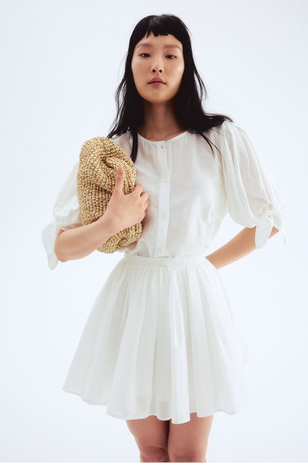 Blusa con manga puffy