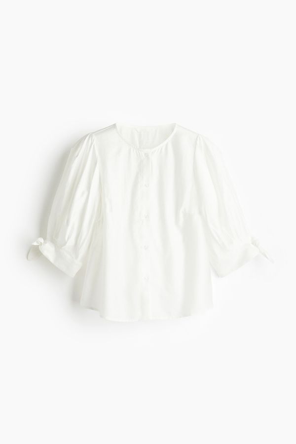 Blusa con manga puffy
