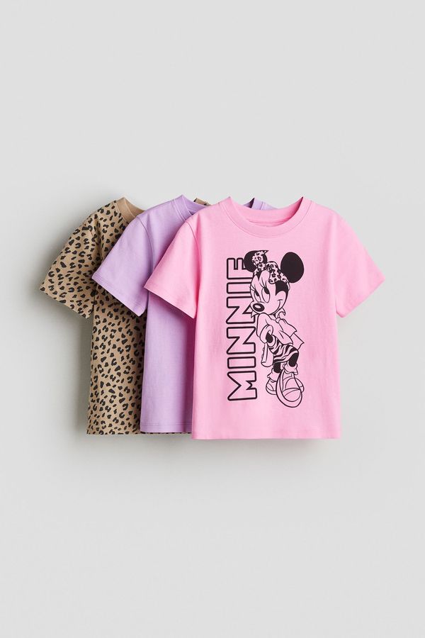 Pack de 3 camisetas de punto con estampado