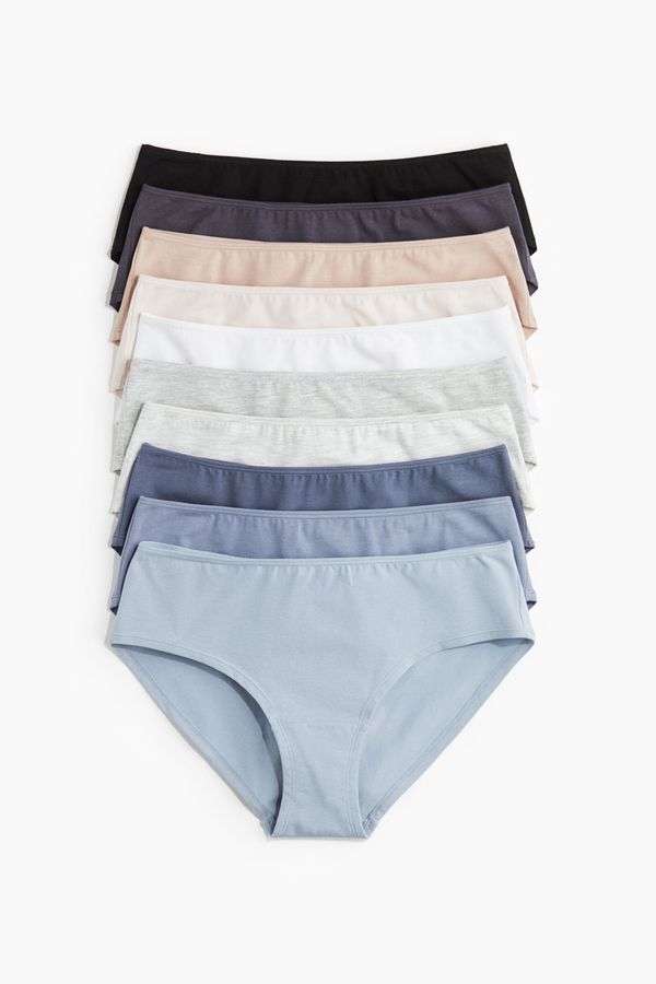 Pack de 10 bragas Hipster