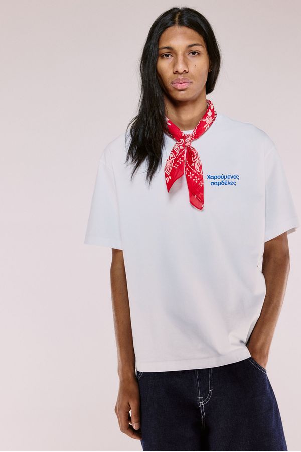 Camiseta con motivo estampado Loose Fit