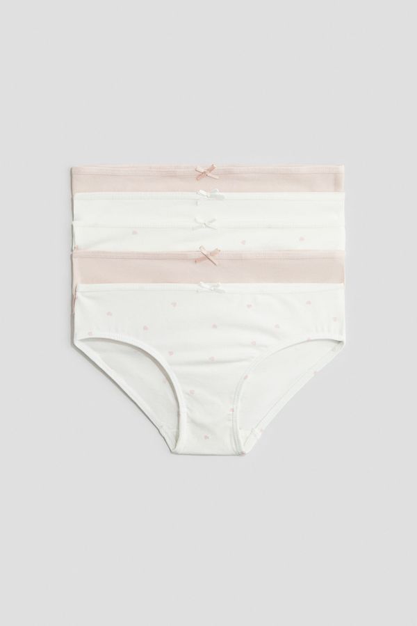 Pack de 5 bragas de algodón