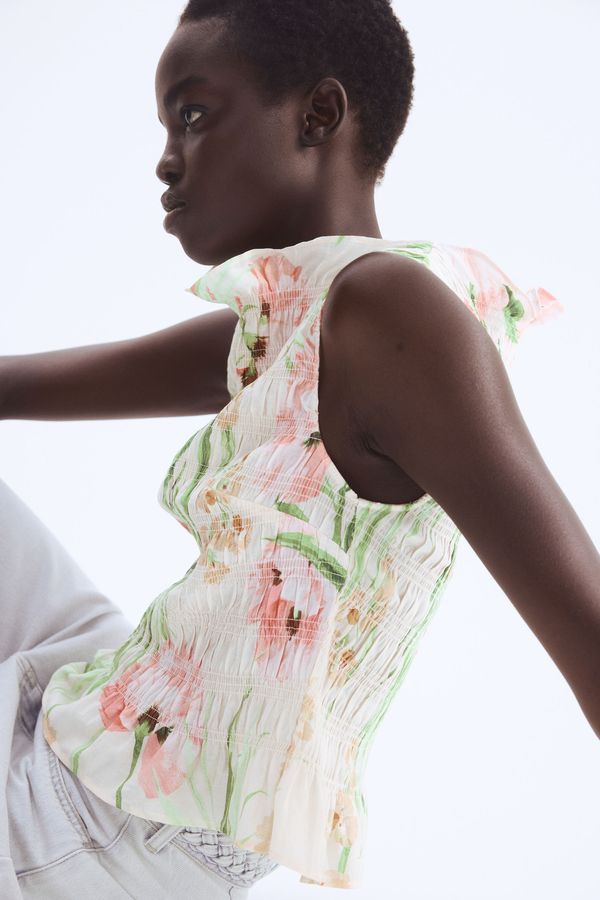 Smocked top