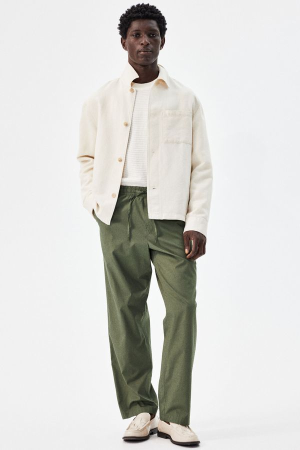 Pantalón de popelina Relaxed Fit