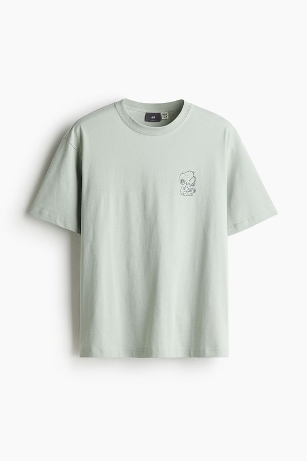 Camiseta con motivo estampado Loose Fit