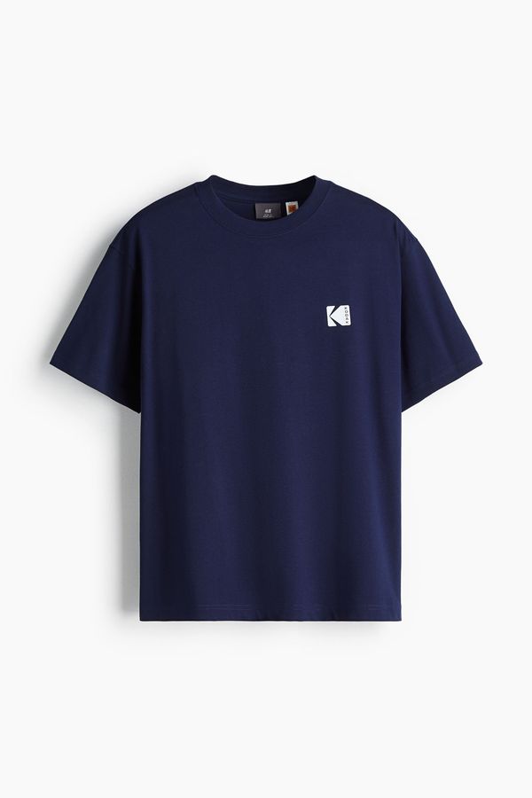 Camiseta con motivo estampado Loose Fit