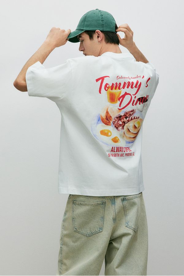 Camiseta con estampado Oversized Fit