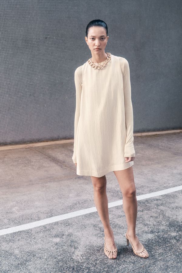 Vestido liso
