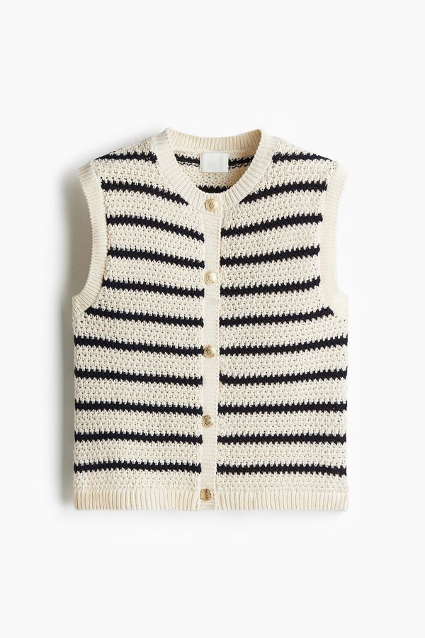 Jersey chaleco con botones