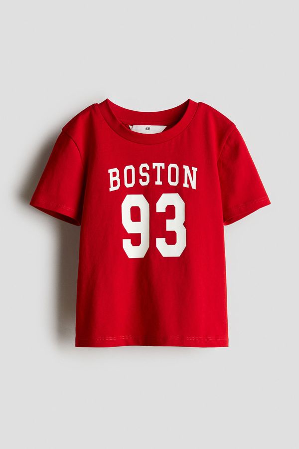 Camiseta con motivo estampado