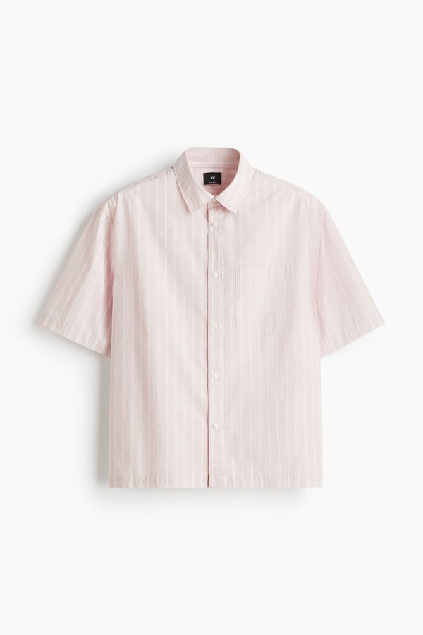 Camisa de popelina estilo boxy Regular Fit
