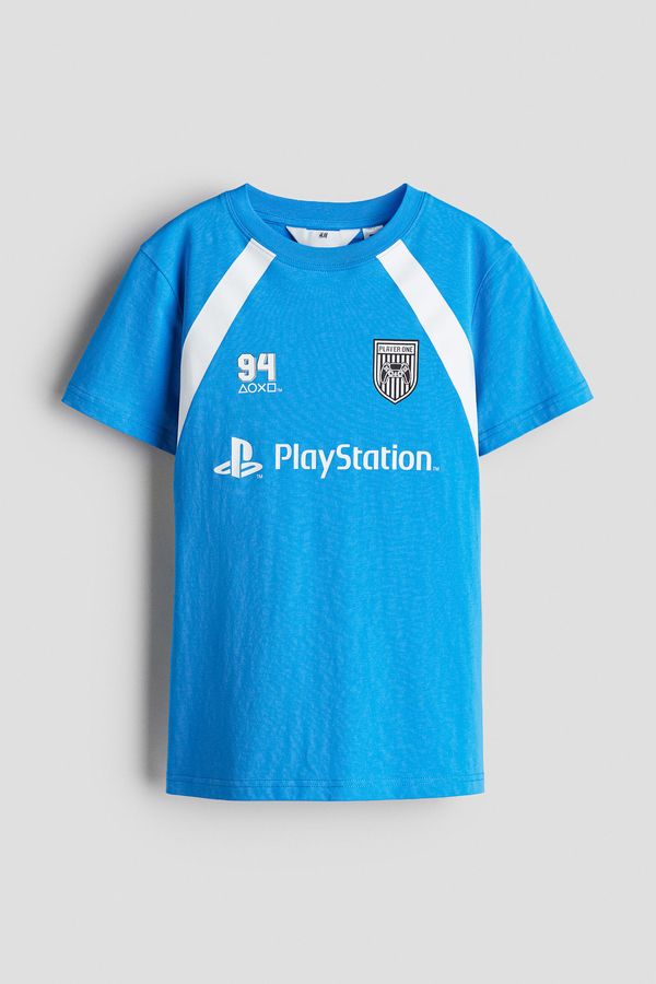 Camiseta de algodón con motivo estampado