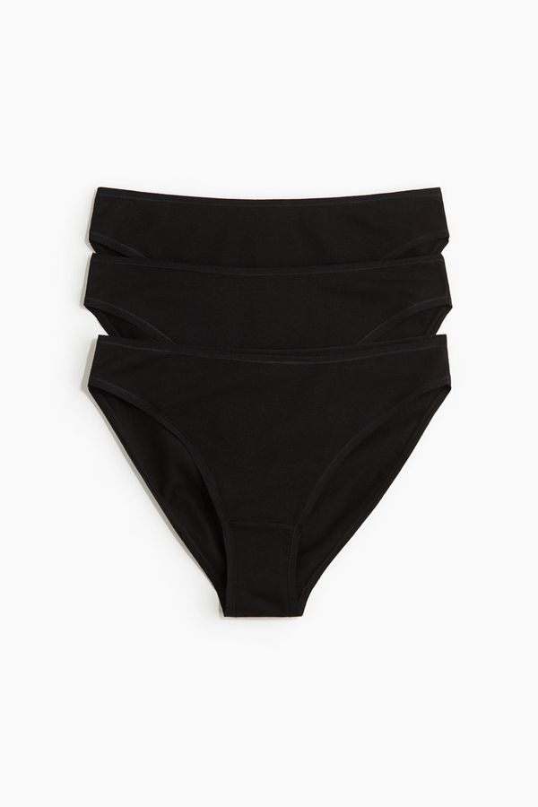 Pack de 3 bragas Bikini de algodón