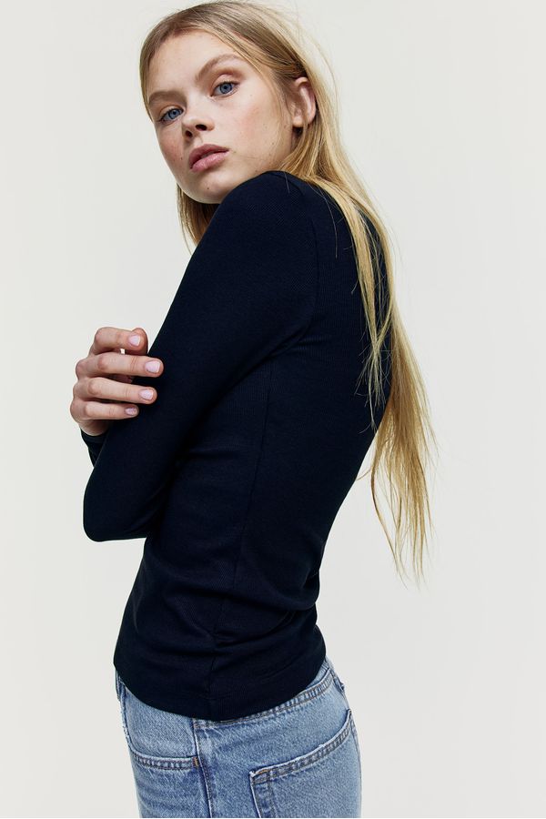Camiseta de canalé con modal