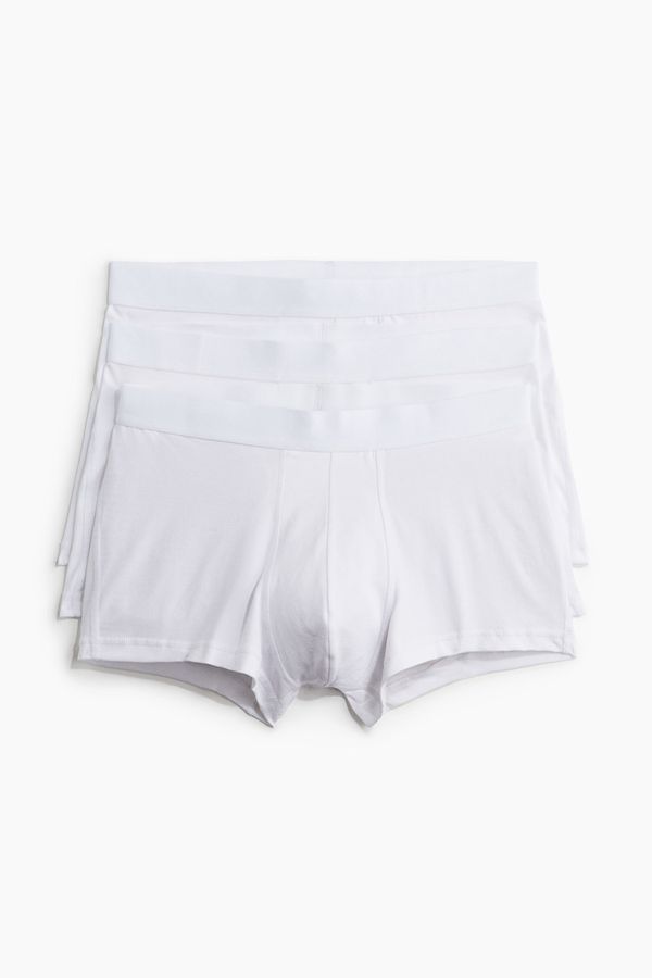 Pack de 3 calzoncillos trunk cortos con Lycra®