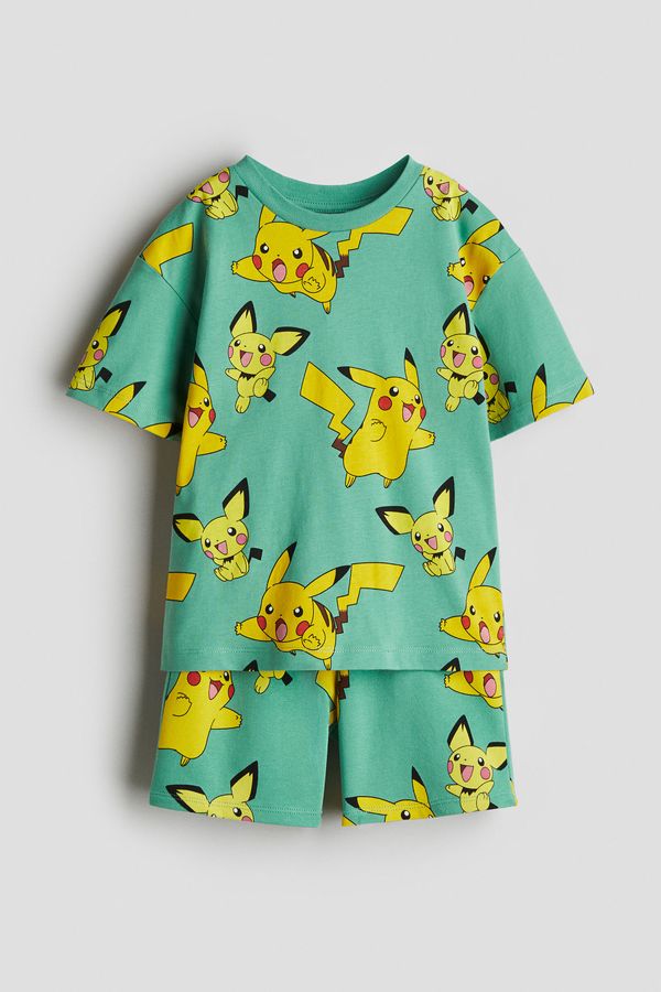 Conjunto de 2 piezas con motivo estampado