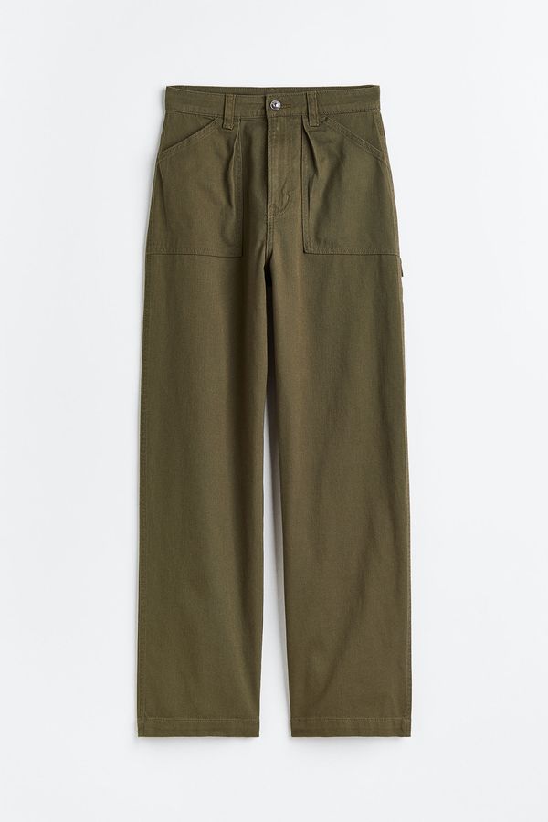 Pantalón cargo de sarga