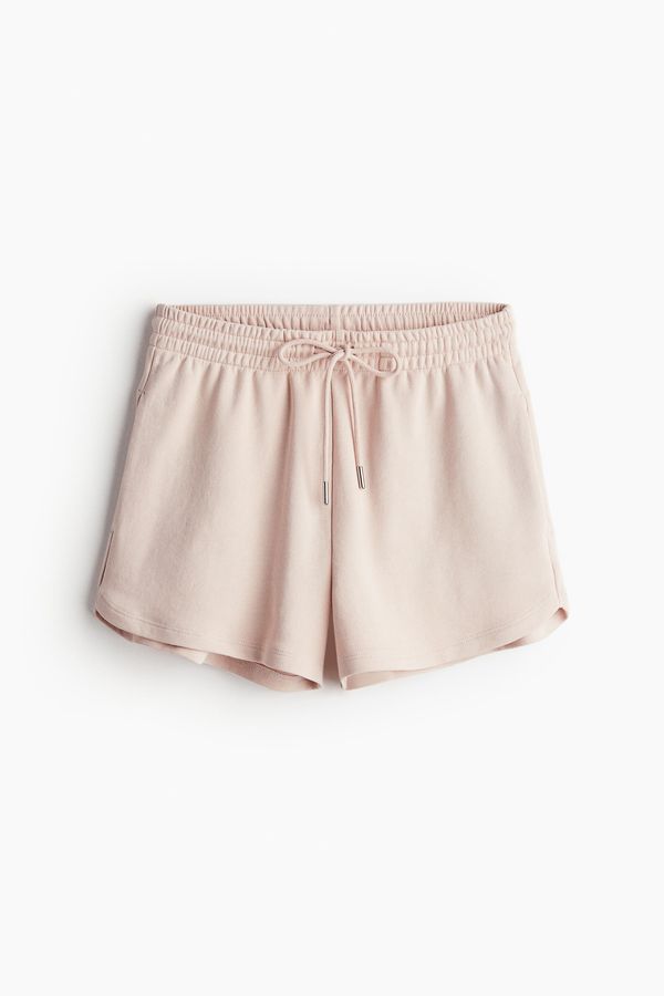 Pantalón corto en sudadera