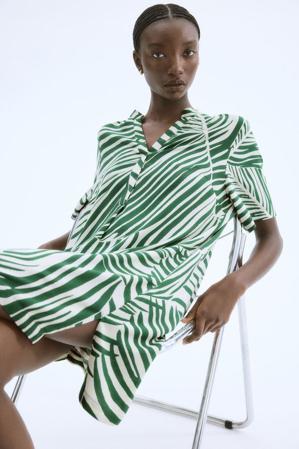 Vestido túnica de viscosa