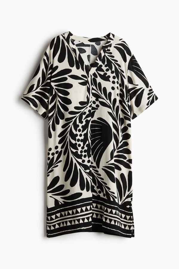 Vestido túnica de viscosa