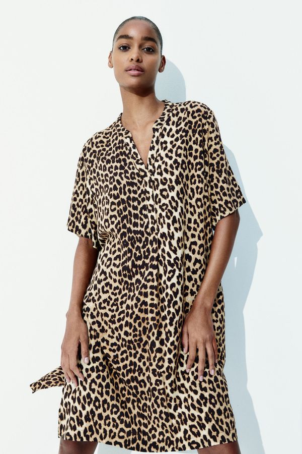 Vestido túnica de viscosa
