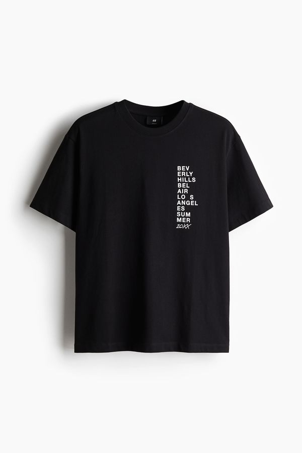 Camiseta con motivo estampado Loose Fit