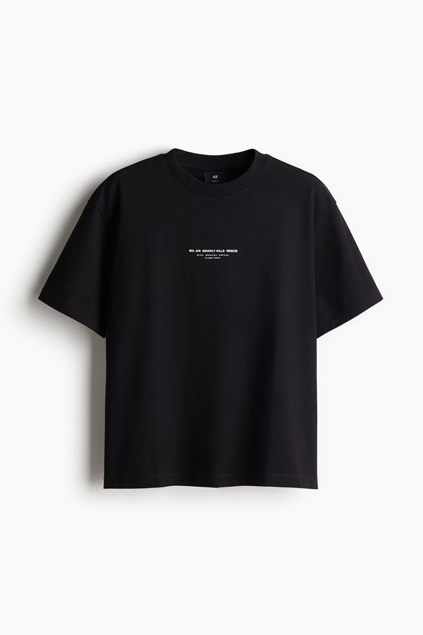 Camiseta con motivo estampado Loose Fit