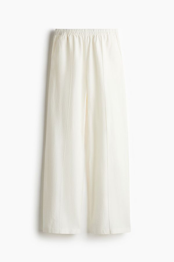 Pantalón en mezcla de lino