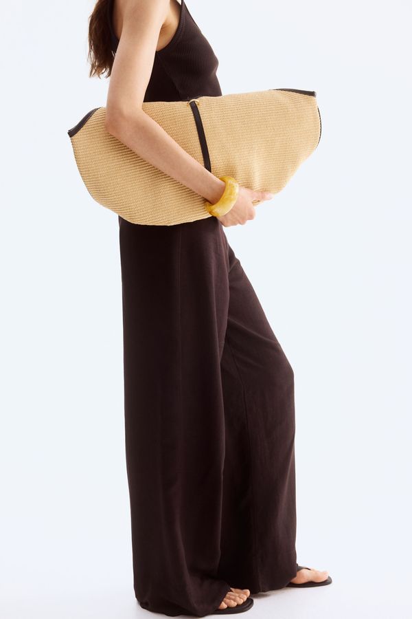 Pantalón en mezcla de lino