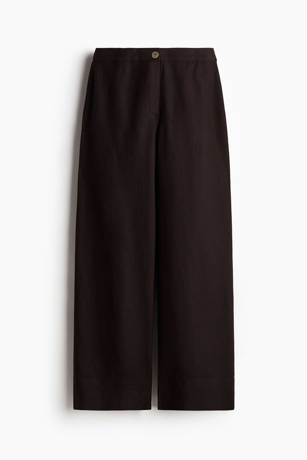 Pantalón en mezcla de lino