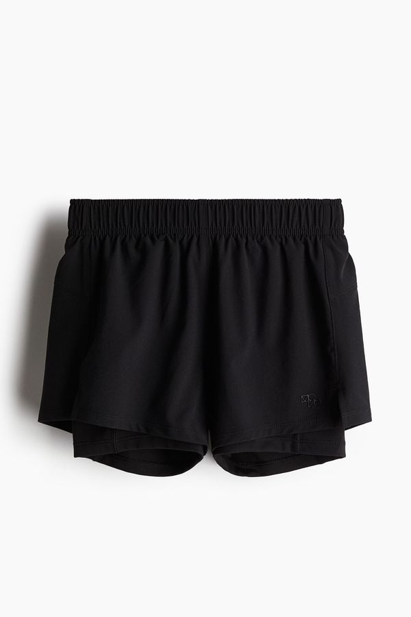 Pantalón corto de correr de doble capa en DryMove™