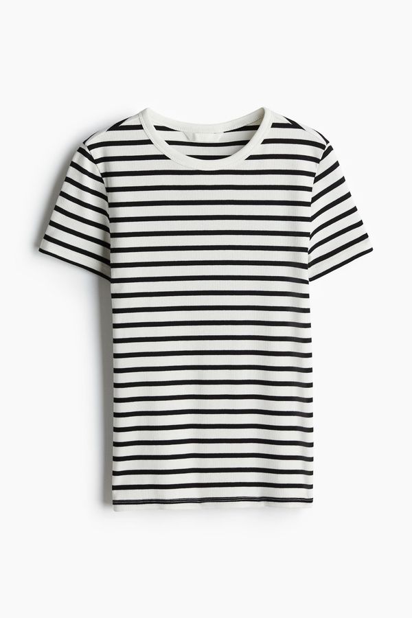 Camiseta de canalé