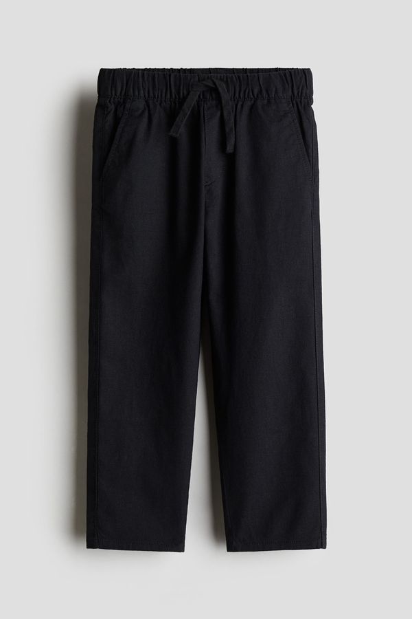 Pantalón en mezcla de lino