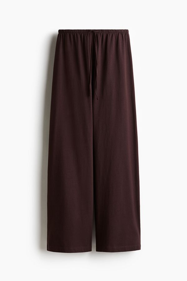 Pantalón de algodón con cordón de ajuste